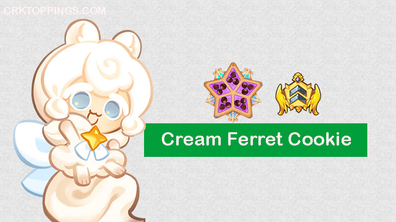 Cream Ferret Cookie Toppings