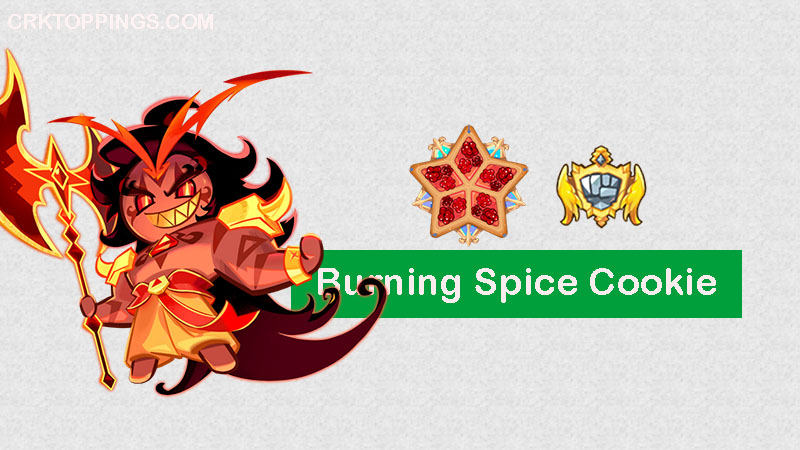 Burning Spice Cookie Toppings
