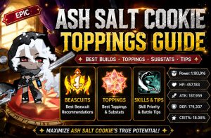 Ash Salt Cookie Toppings guide