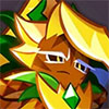 Ananas Dragon Cookie